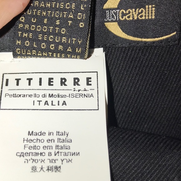 ✨ROBERTO CAVALLI Just Cavalli ostrich feather mini skirt. ✨ - Picture 8 of 13